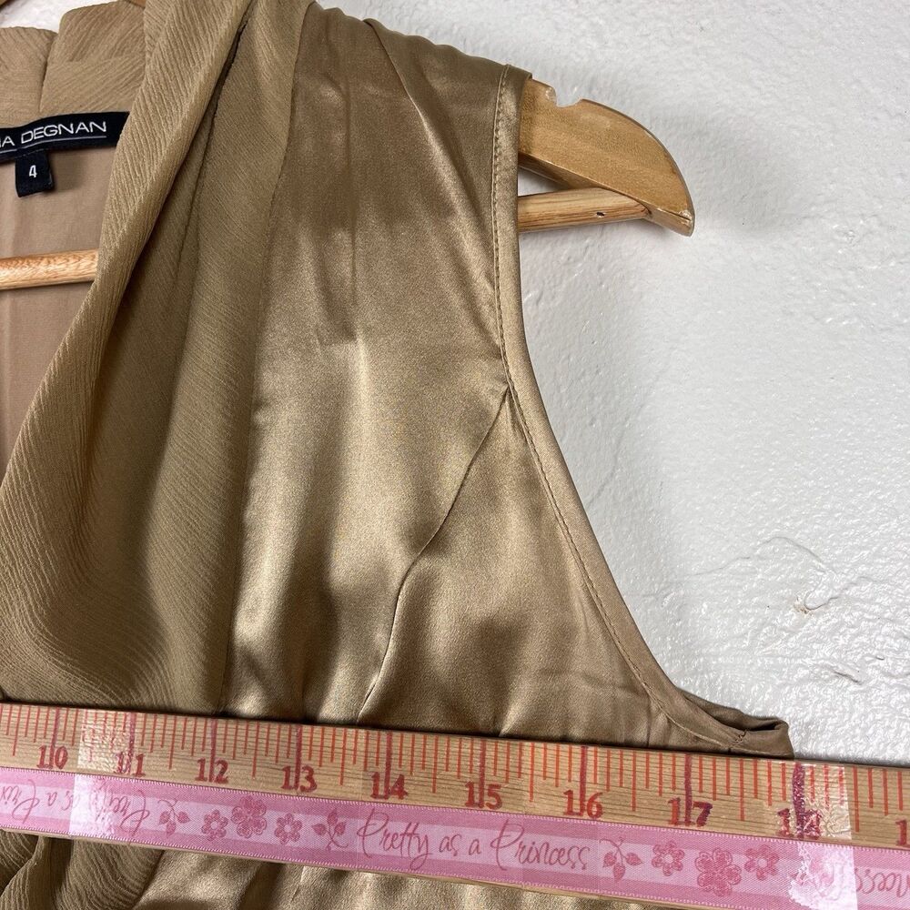 DONNA DEGNAN 100% SILK BLOUSE – WOMEN’S SIZE 4 - Picture 7 of 12